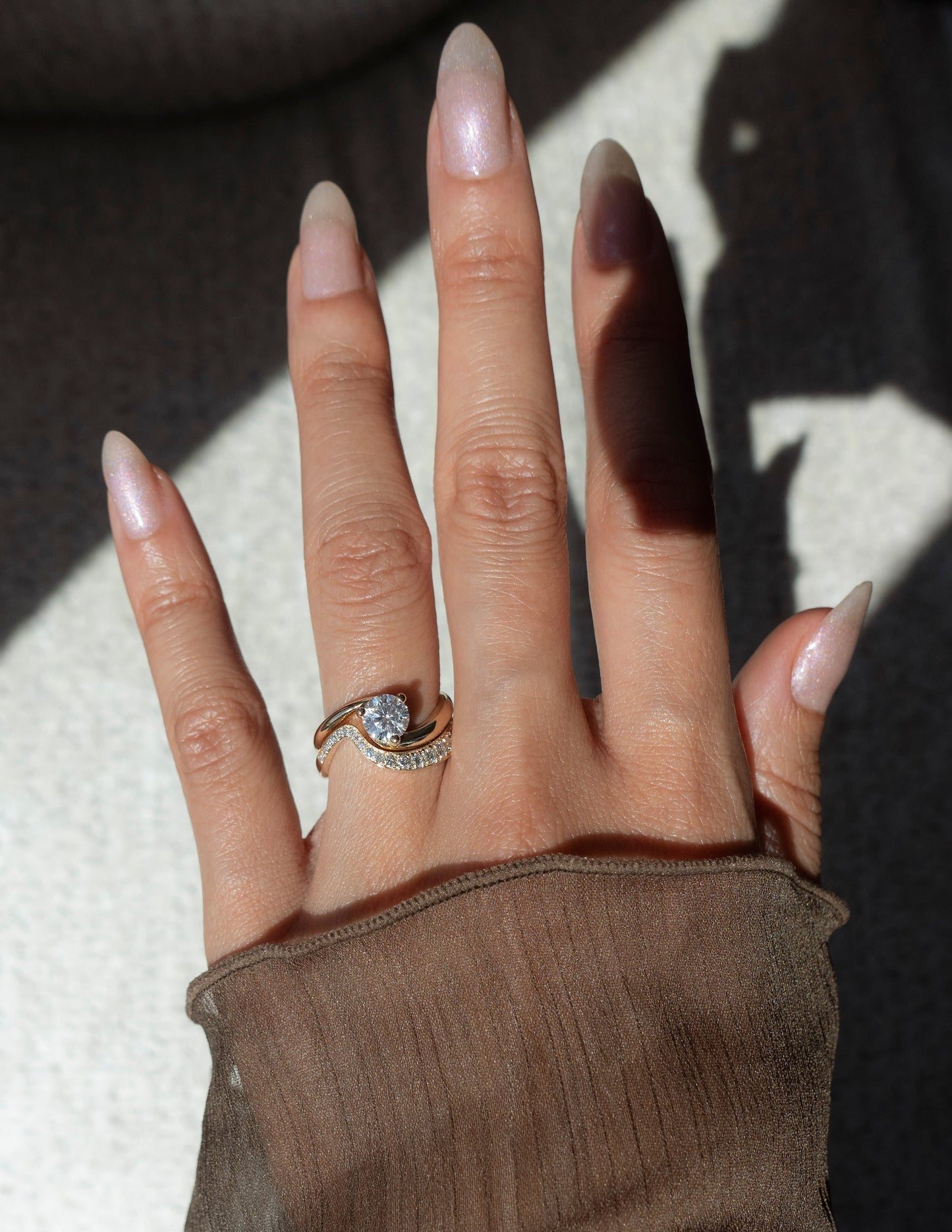 1 CT Round Solitaire Rapture Lab Grown Engagement Ring