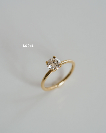 Marquise Shaped Three Stone Lab Grown Diamond Engagement Ring