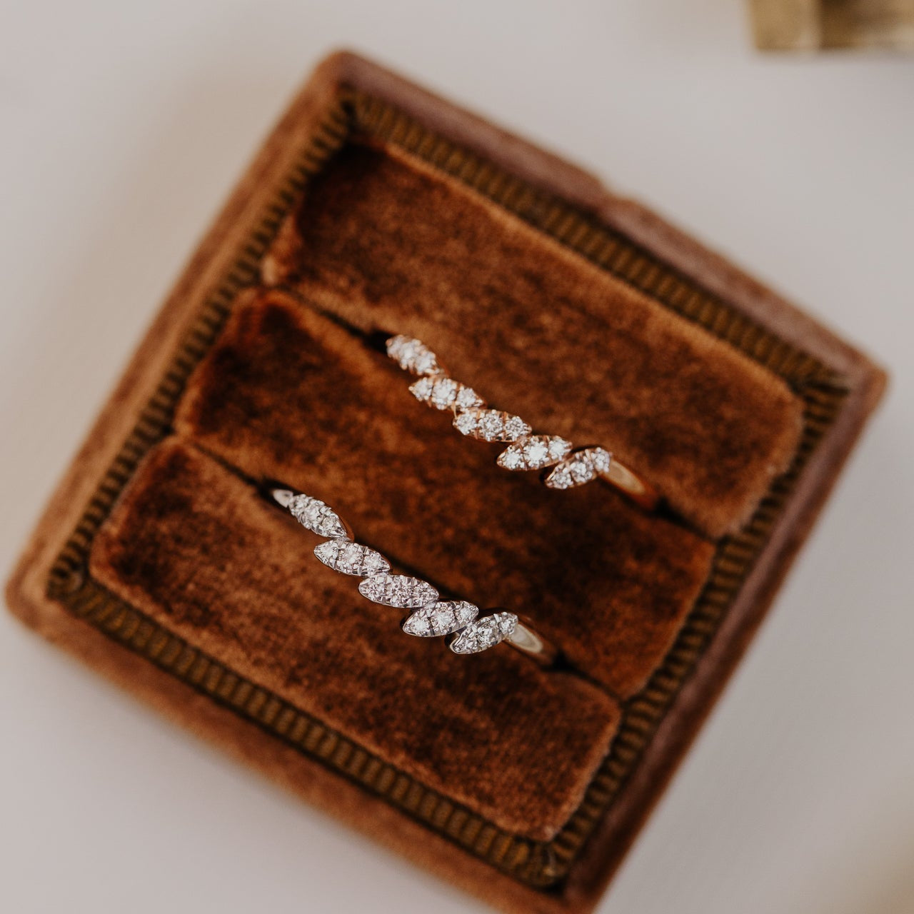 0.25 TCW Round Shaped Half Eternity Lab Grown Diamond Wedding Band