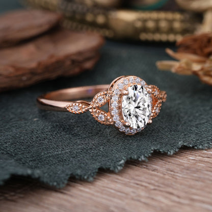 Marquise Shaped Three Stone Lab Grown Diamond Engagement Ring