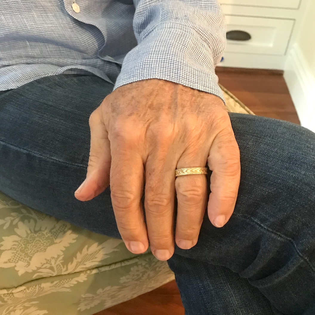 0.25 TCW Round Shaped Half Eternity Lab Grown Diamond Wedding Band