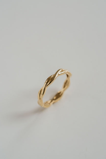 0.25 TCW Round Shaped Half Eternity Lab Grown Diamond Wedding Band