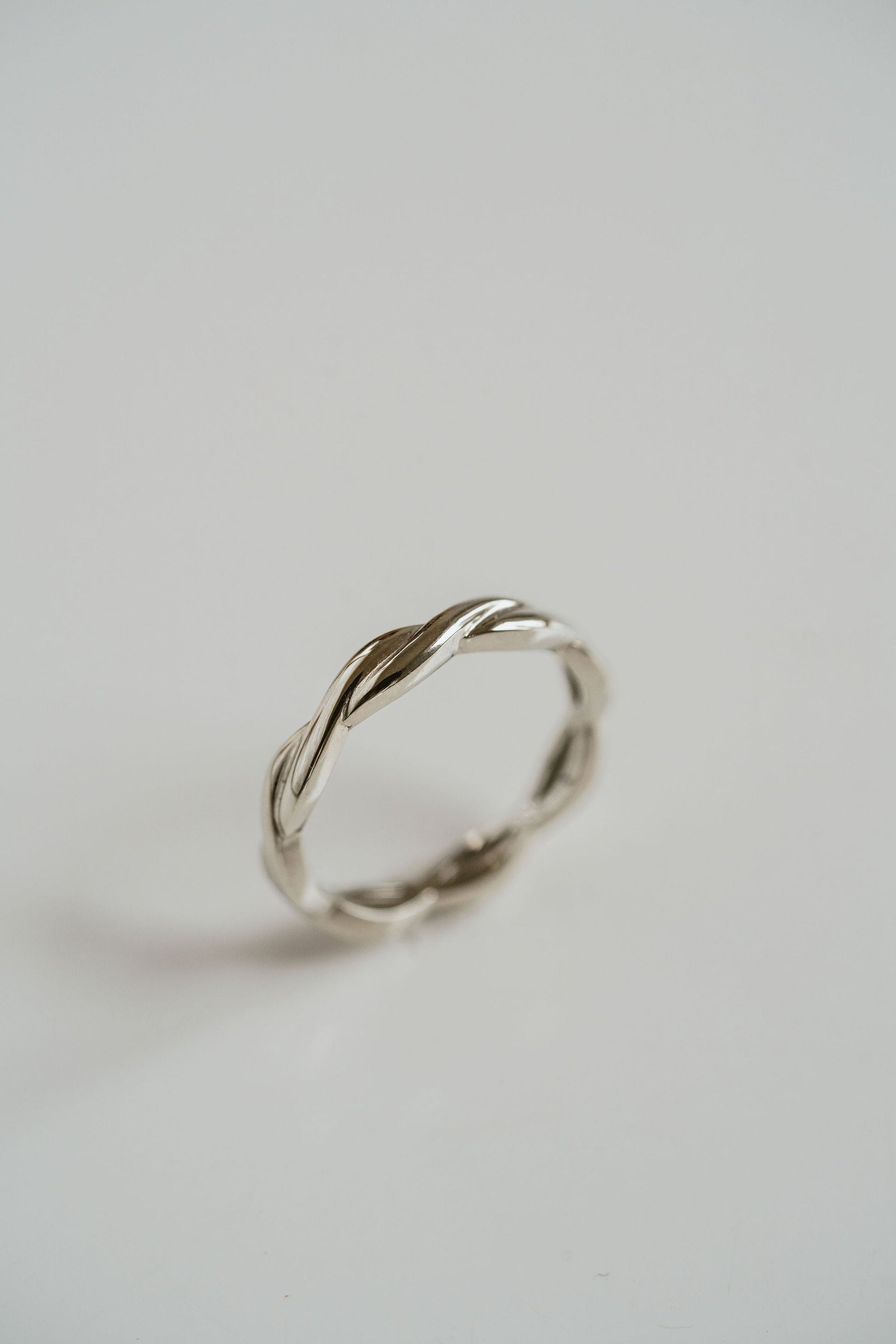 0.25 TCW Round Shaped Half Eternity Lab Grown Diamond Wedding Band