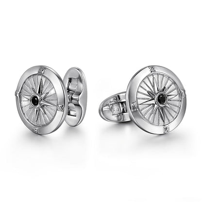 Compass Cufflinks For Men