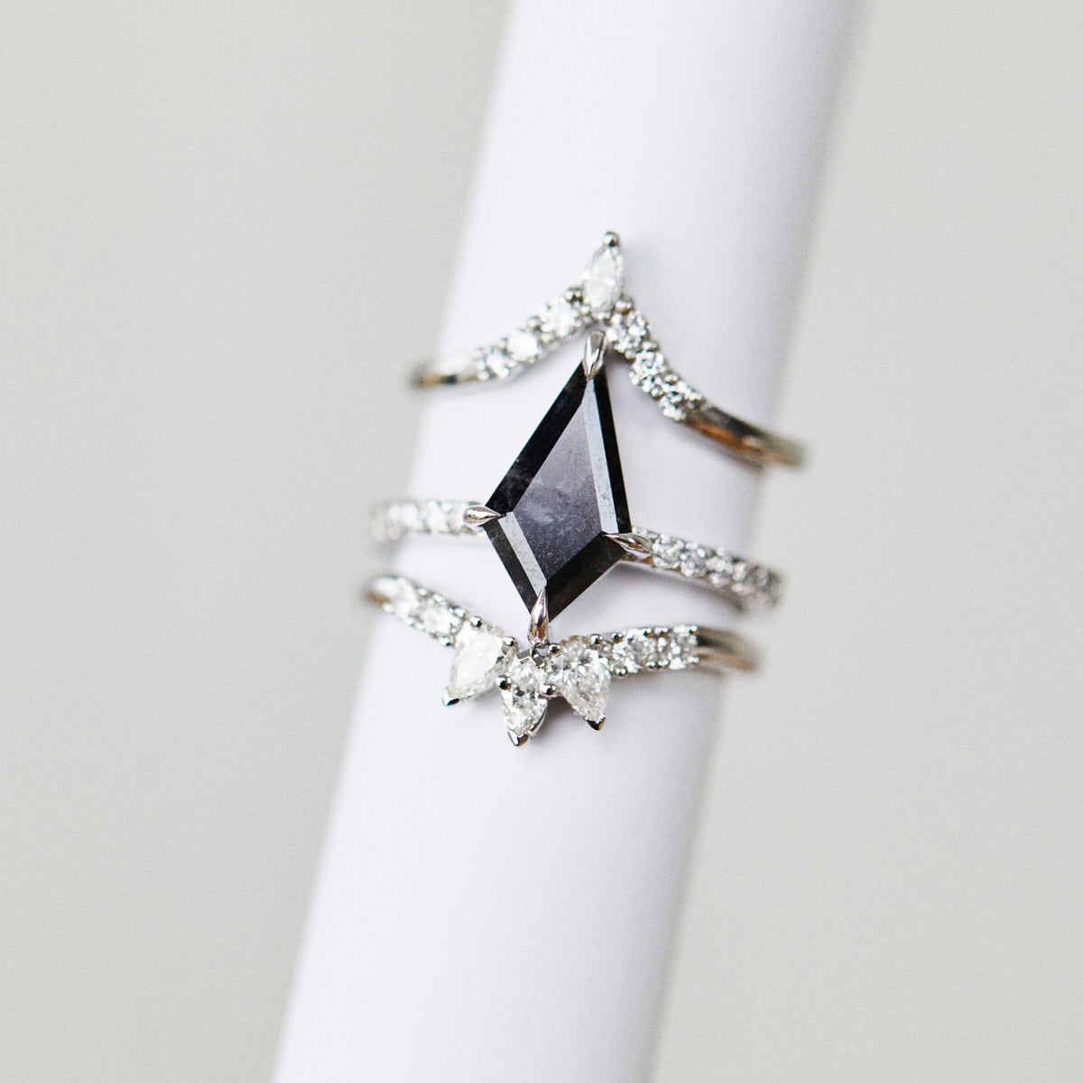 0.25 TCW Round Shaped Half Eternity Lab Grown Diamond Wedding Band