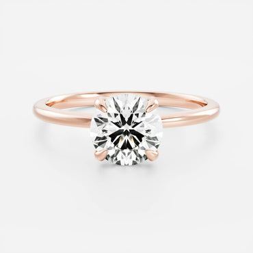 Marquise Cut Cluster Styled Lab Grown Diamond Engagement Ring
