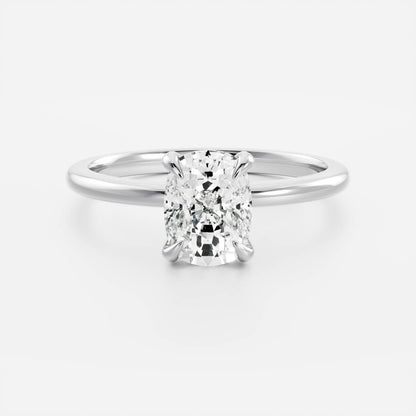 Marquise Cut Cluster Styled Lab Grown Diamond Engagement Ring