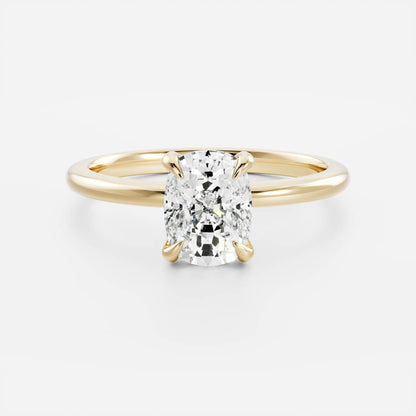 Marquise Cut Cluster Styled Lab Grown Diamond Engagement Ring