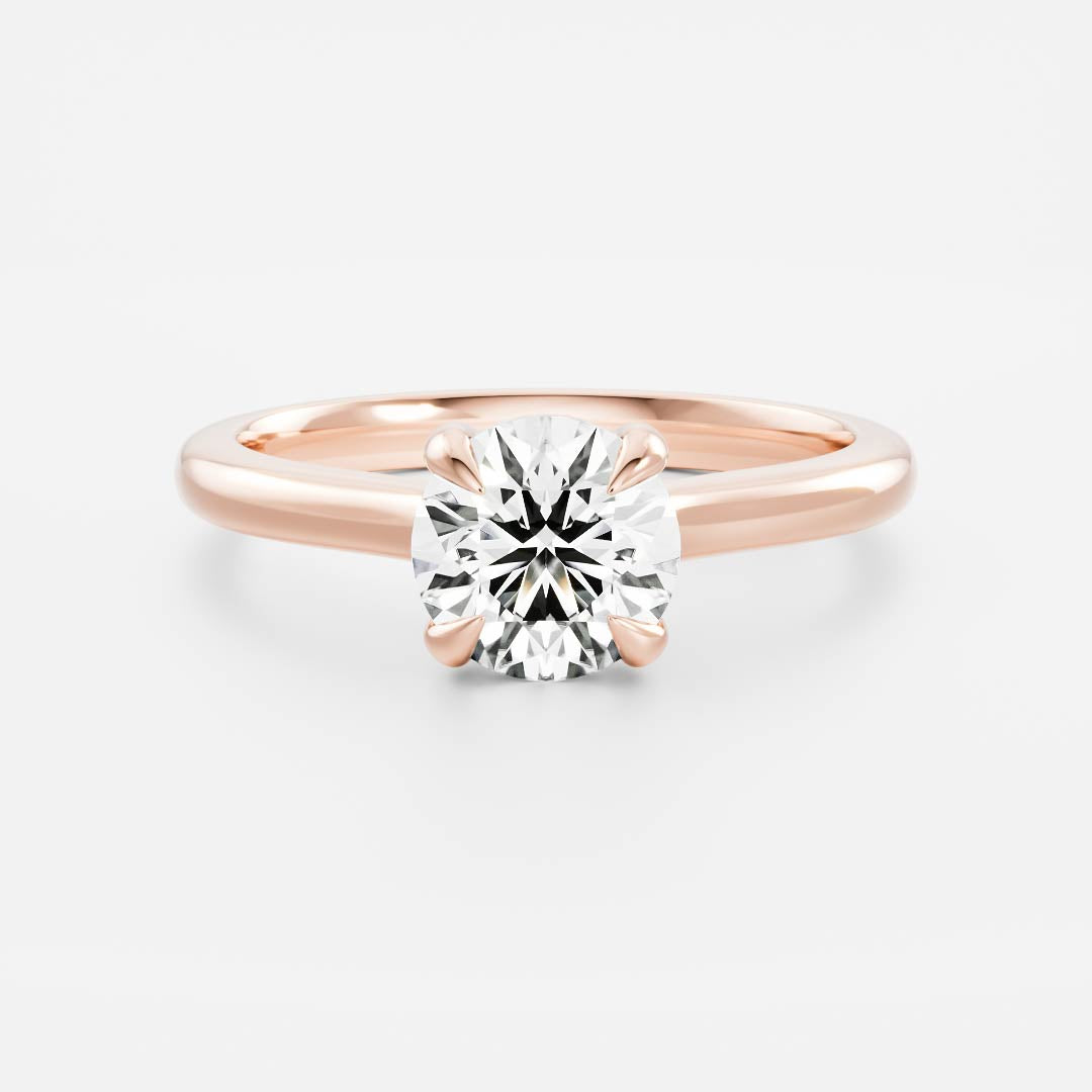 Marquise Cut Cluster Styled Lab Grown Diamond Engagement Ring