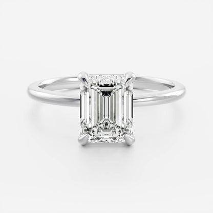 Marquise Cut Cluster Styled Lab Grown Diamond Engagement Ring