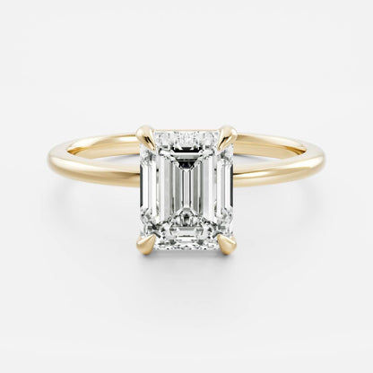 Marquise Cut Cluster Styled Lab Grown Diamond Engagement Ring
