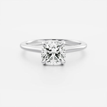 Marquise Cut Cluster Styled Lab Grown Diamond Engagement Ring