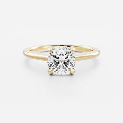 Marquise Cut Cluster Styled Lab Grown Diamond Engagement Ring