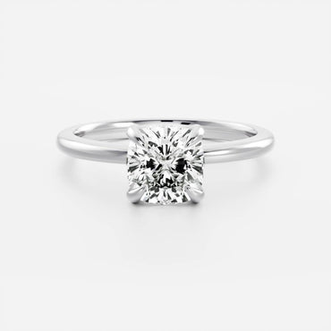 Marquise Cut Cluster Styled Lab Grown Diamond Engagement Ring