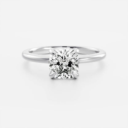 Marquise Cut Cluster Styled Lab Grown Diamond Engagement Ring