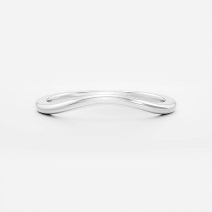 0.25 TCW Round Shaped Half Eternity Lab Grown Diamond Wedding Band