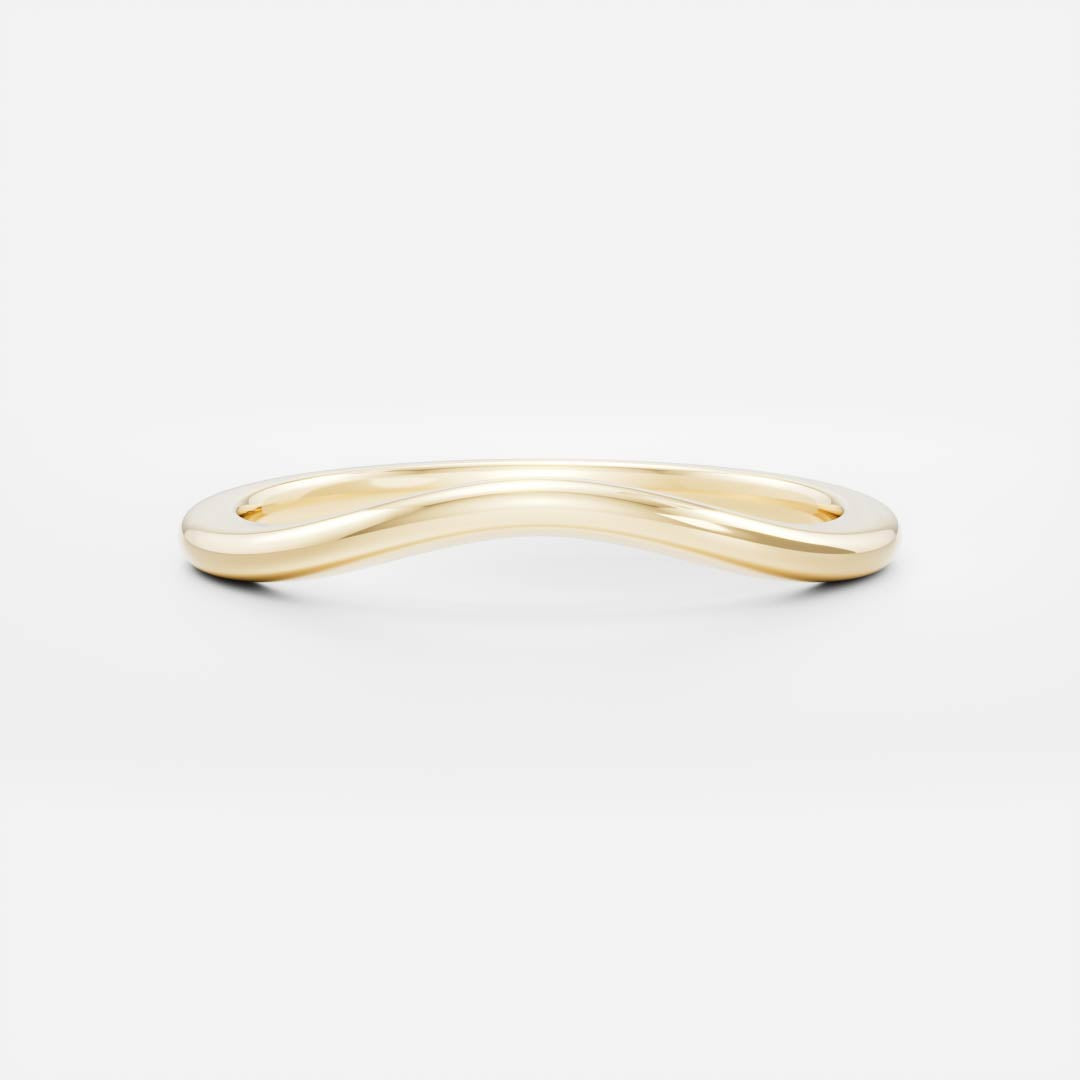0.25 TCW Round Shaped Half Eternity Lab Grown Diamond Wedding Band