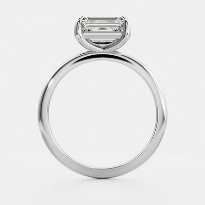 Marquise Cut Cluster Styled Lab Grown Diamond Engagement Ring