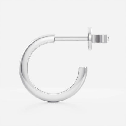 Classic Hoop Earrings in Gold