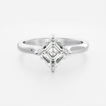 Marquise Cut Cluster Styled Lab Grown Diamond Engagement Ring