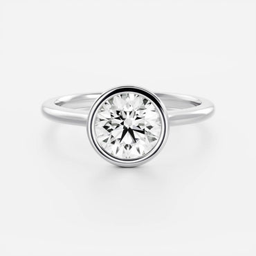 Marquise Cut Cluster Styled Lab Grown Diamond Engagement Ring