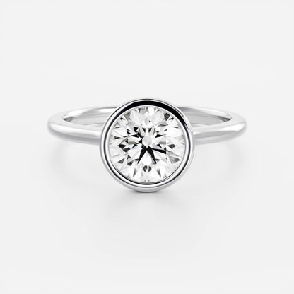 Marquise Cut Cluster Styled Lab Grown Diamond Engagement Ring