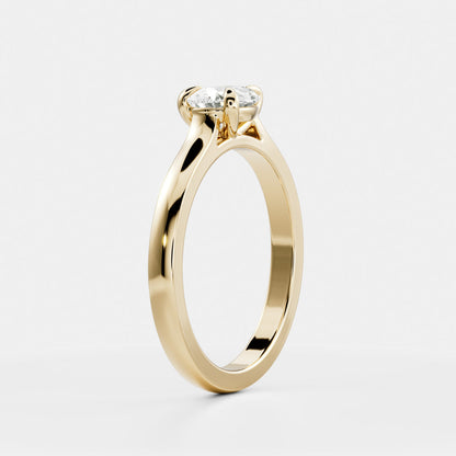 Marquise Cut Cluster Styled Lab Grown Diamond Engagement Ring