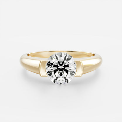 Marquise Cut Cluster Styled Lab Grown Diamond Engagement Ring