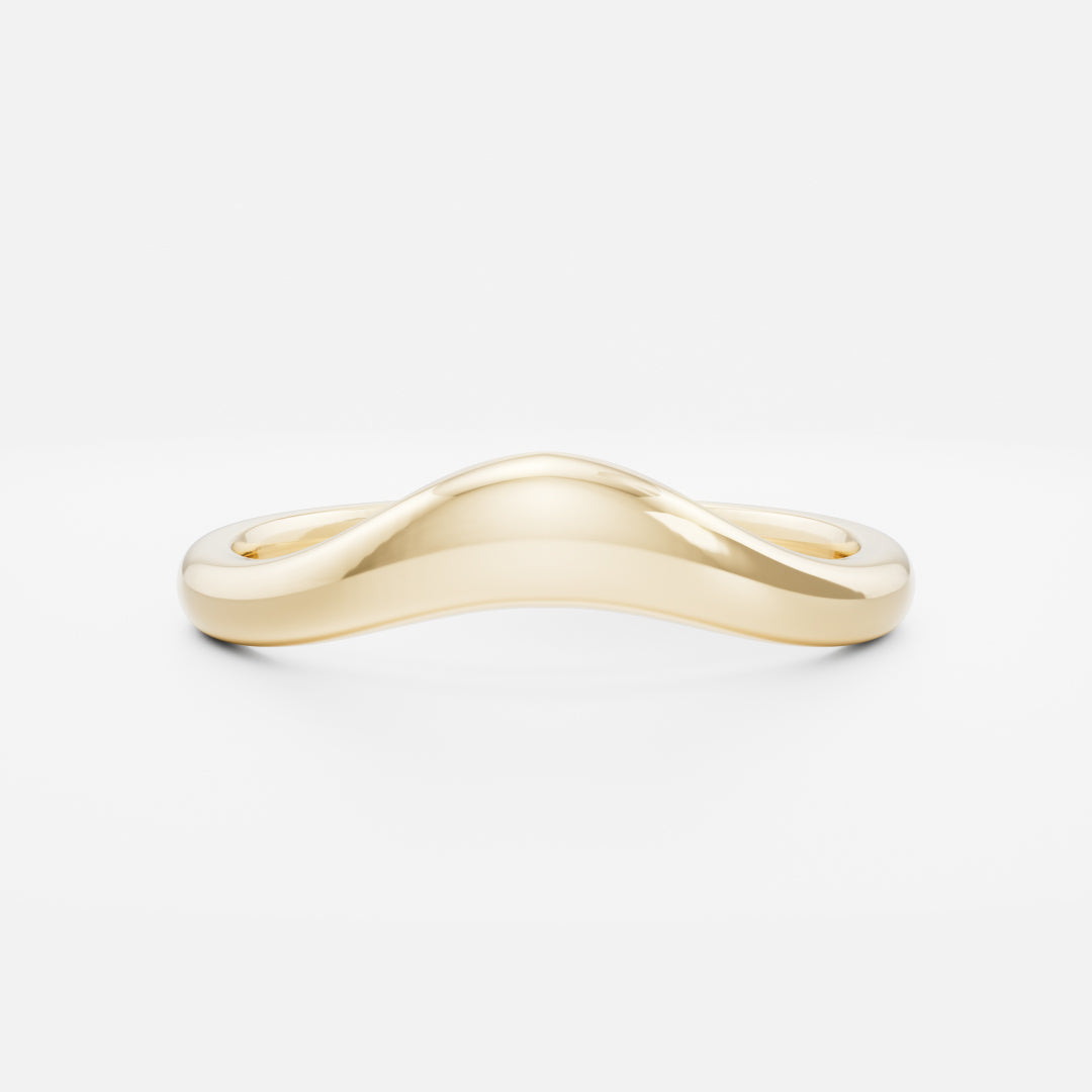 0.25 TCW Round Shaped Half Eternity Lab Grown Diamond Wedding Band