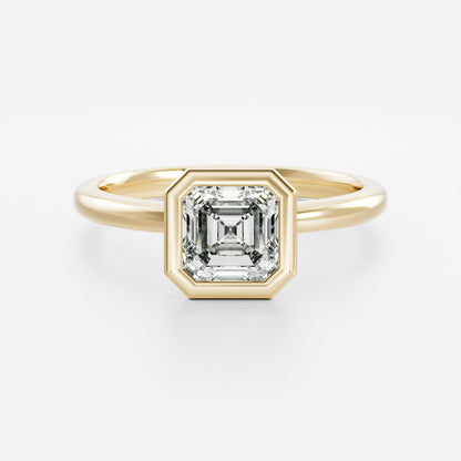 Marquise Cut Cluster Styled Lab Grown Diamond Engagement Ring