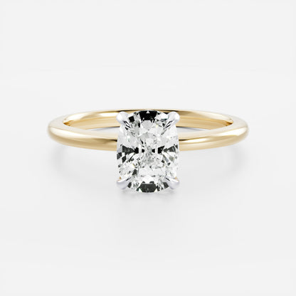 Marquise Cut Cluster Styled Lab Grown Diamond Engagement Ring