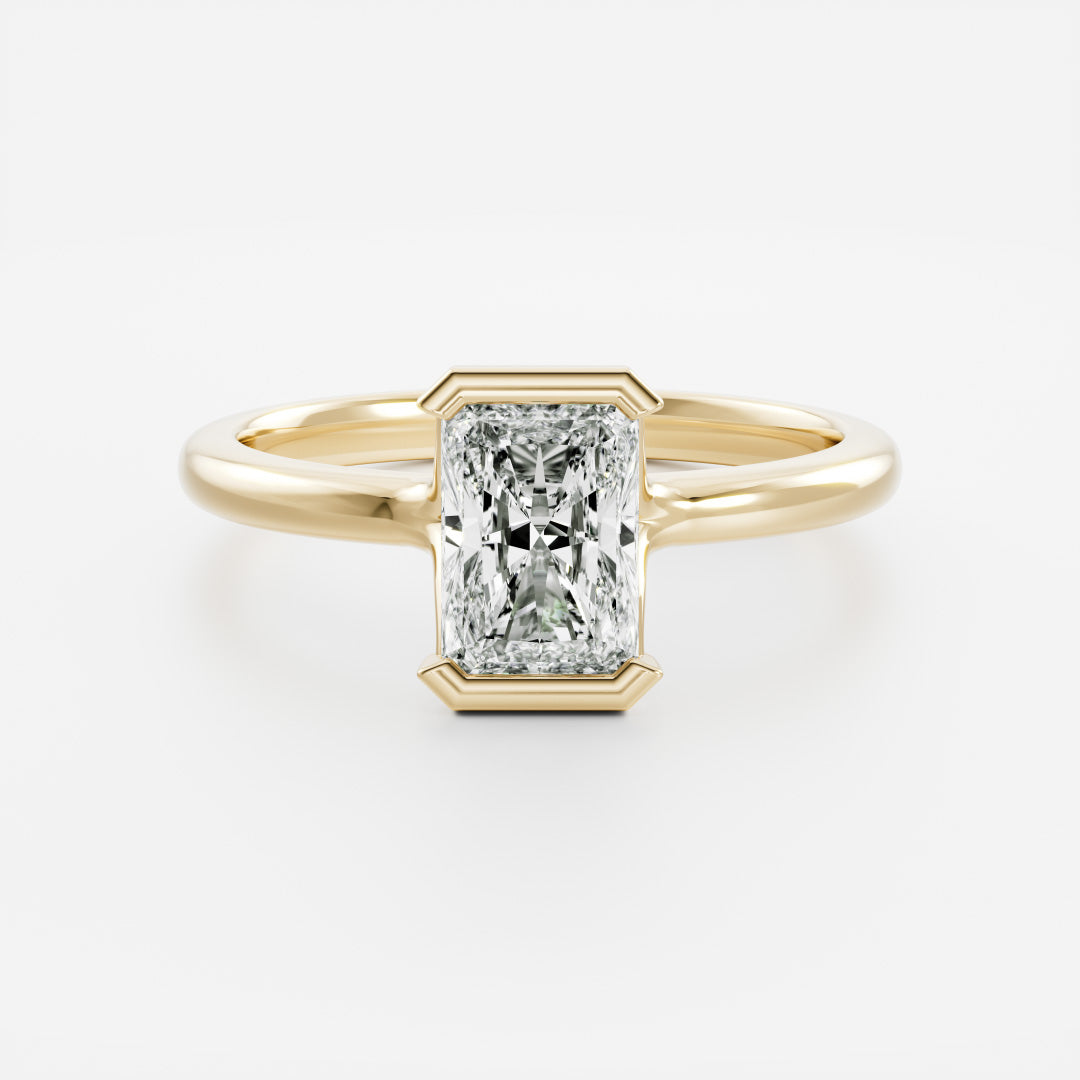Marquise Cut Cluster Styled Lab Grown Diamond Engagement Ring