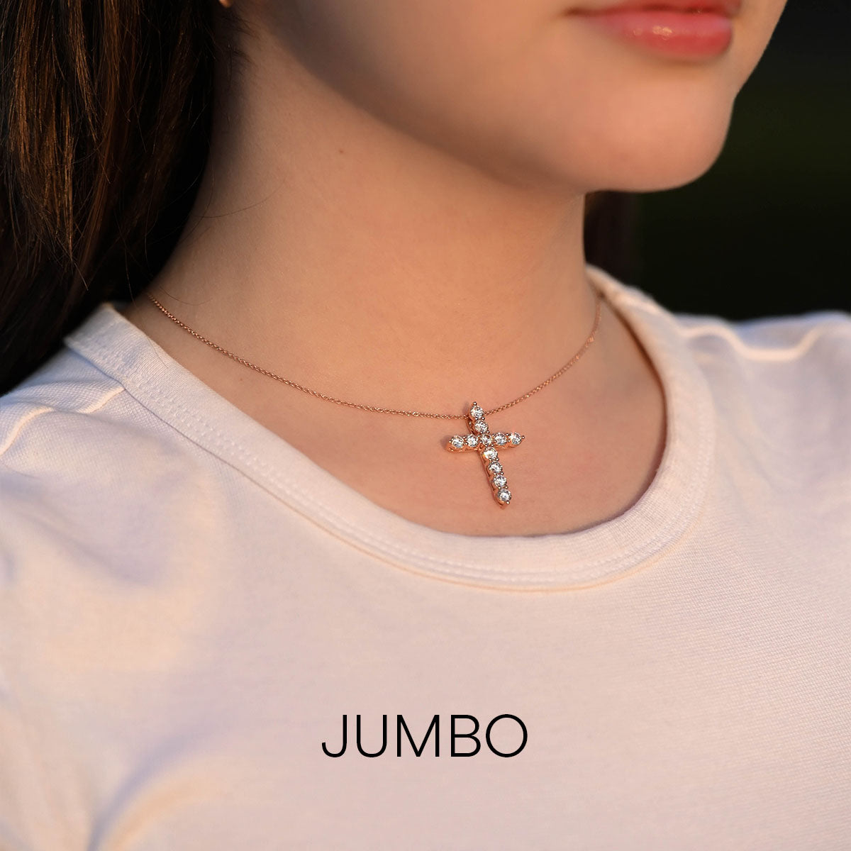 Classic 1.0 TCW Moissanite Diamond Solitaire Pendant Necklace in Solid Gold 13