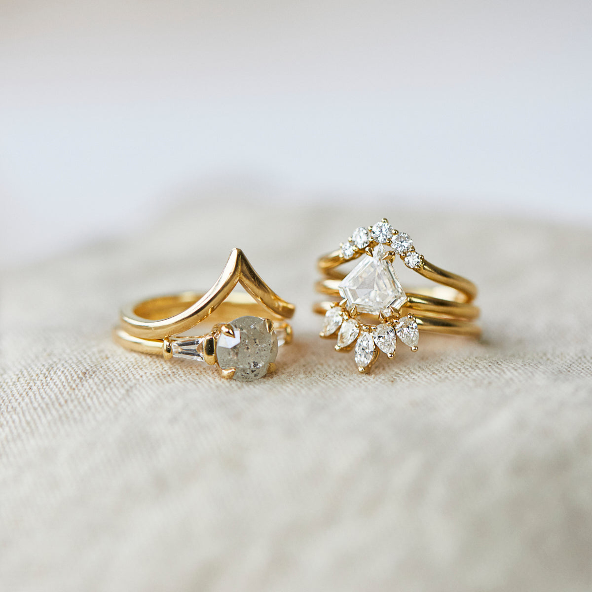 0.25 TCW Round Shaped Half Eternity Lab Grown Diamond Wedding Band