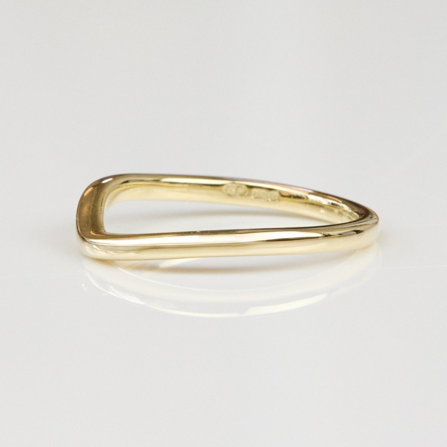 0.25 TCW Round Shaped Half Eternity Lab Grown Diamond Wedding Band