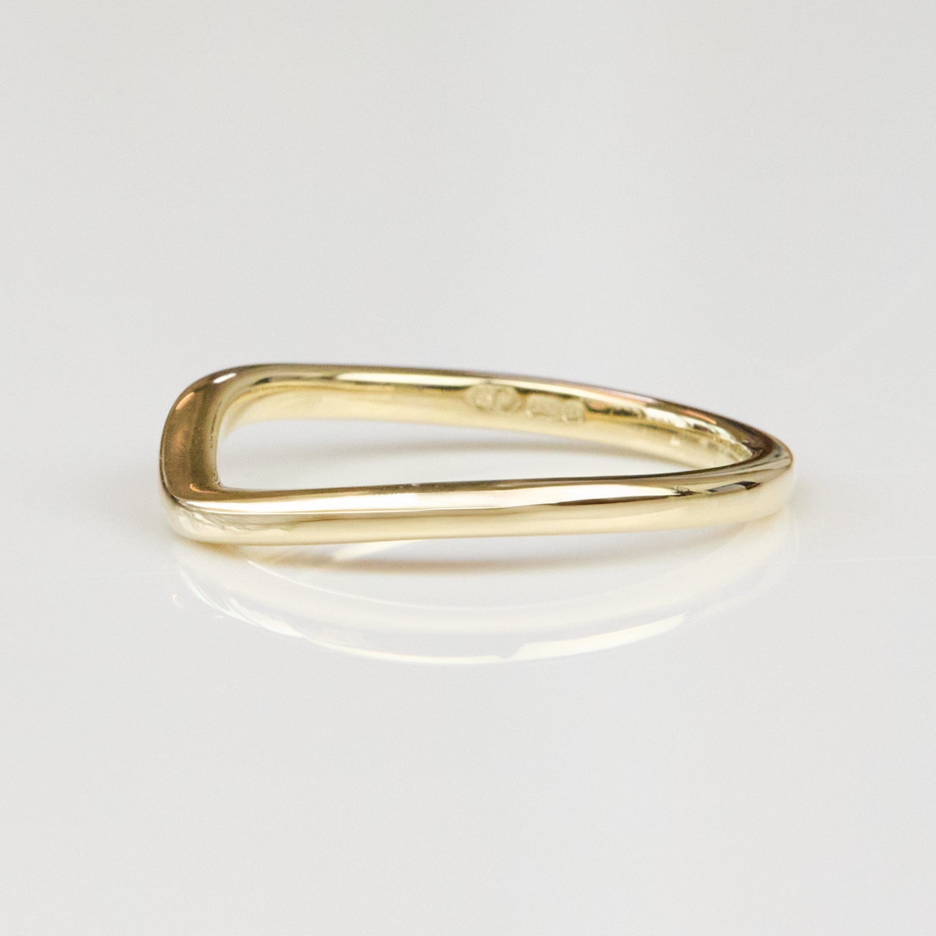 0.25 TCW Round Shaped Half Eternity Lab Grown Diamond Wedding Band