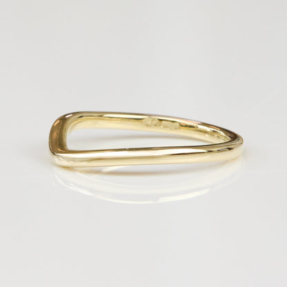 0.25 TCW Round Shaped Half Eternity Lab Grown Diamond Wedding Band