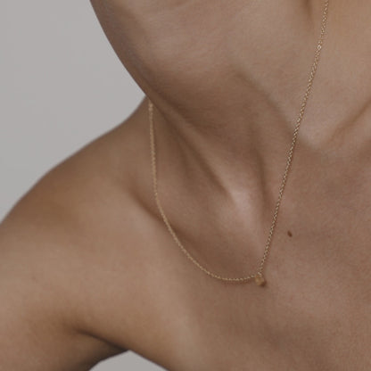 Letter Initial Chained Necklace