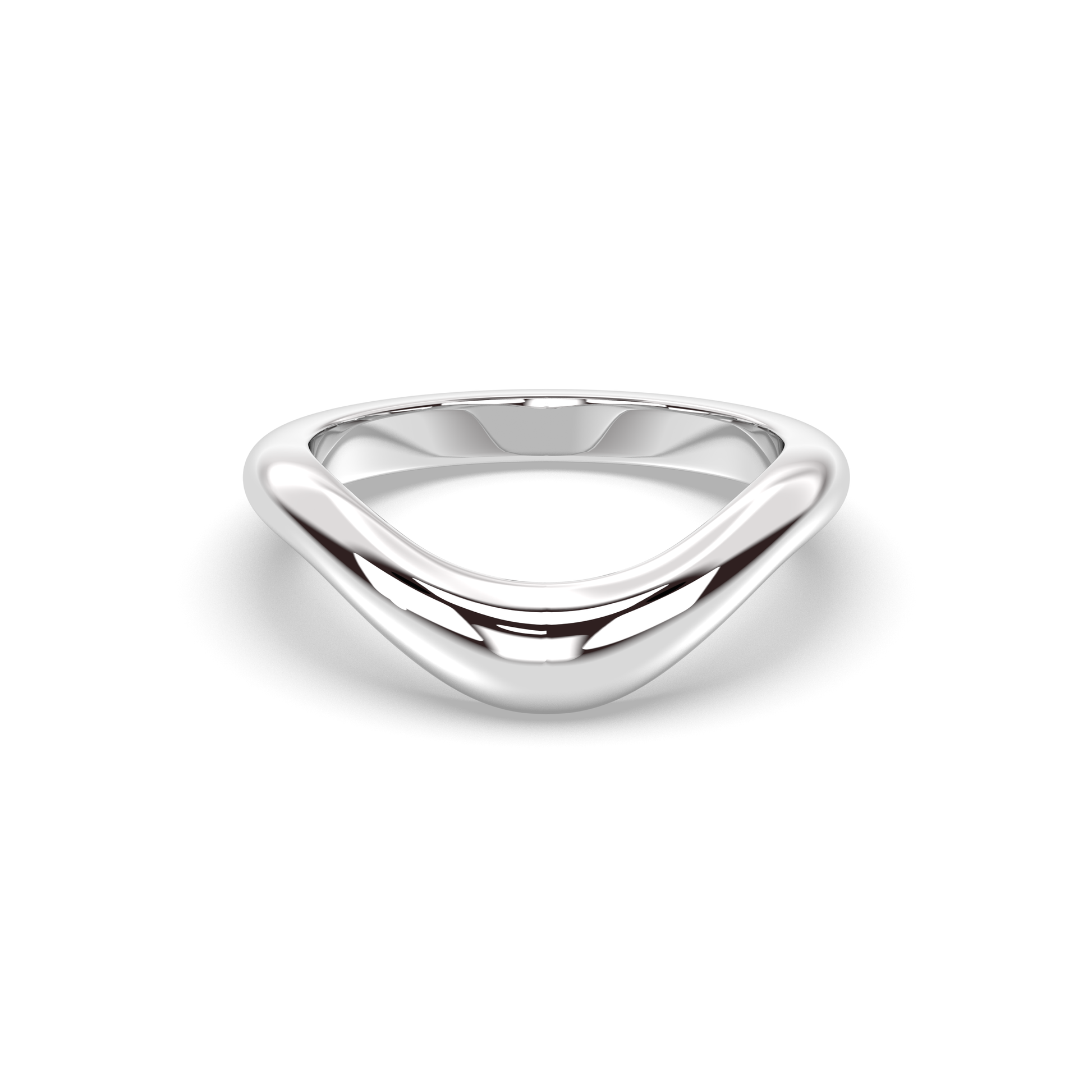 0.25 TCW Round Shaped Half Eternity Lab Grown Diamond Wedding Band