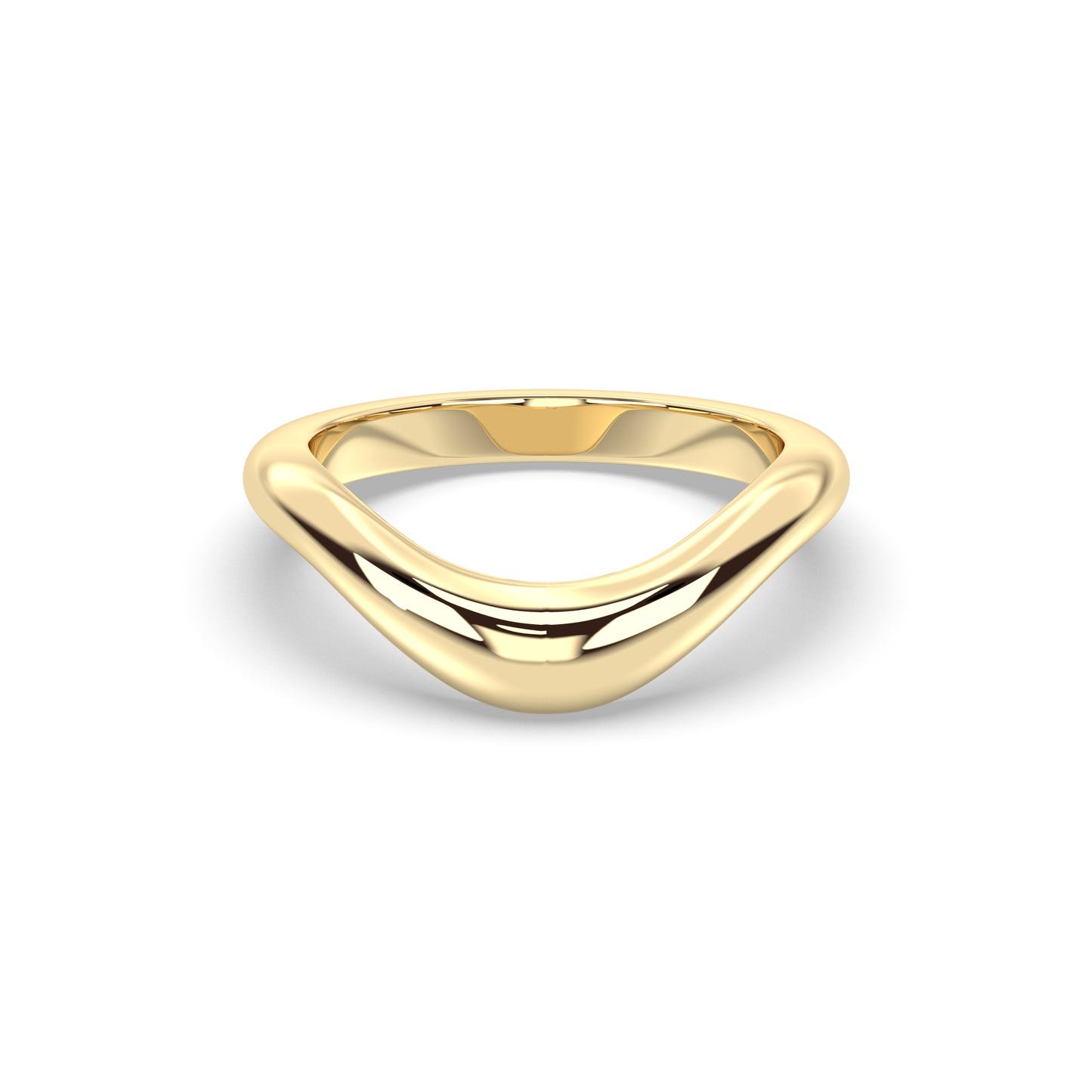 0.25 TCW Round Shaped Half Eternity Lab Grown Diamond Wedding Band