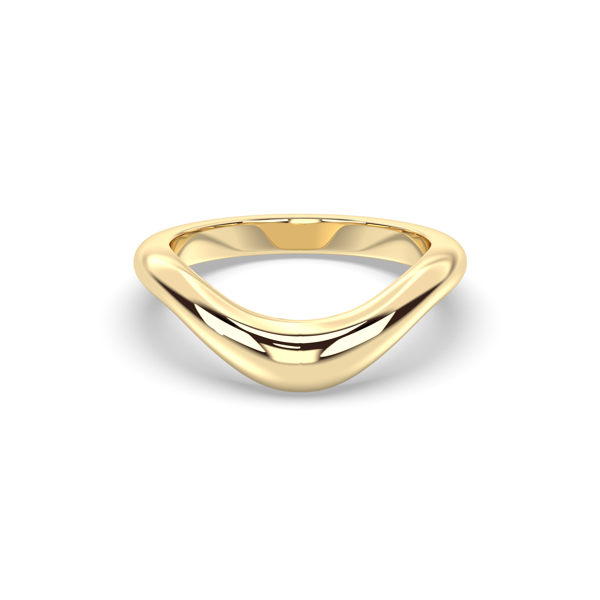 0.25 TCW Round Shaped Half Eternity Lab Grown Diamond Wedding Band