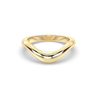 0.25 TCW Round Shaped Half Eternity Lab Grown Diamond Wedding Band