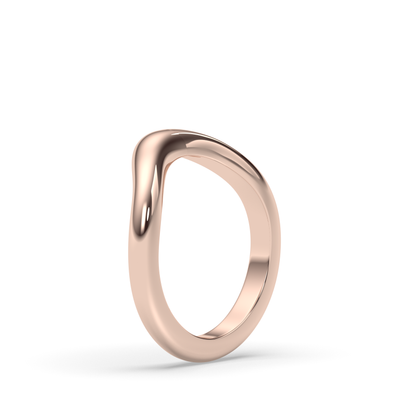 0.25 TCW Round Shaped Half Eternity Lab Grown Diamond Wedding Band