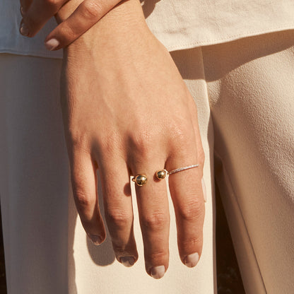 0.50 TCW Round Full Eternity Moissanite Diamond Wedding Band