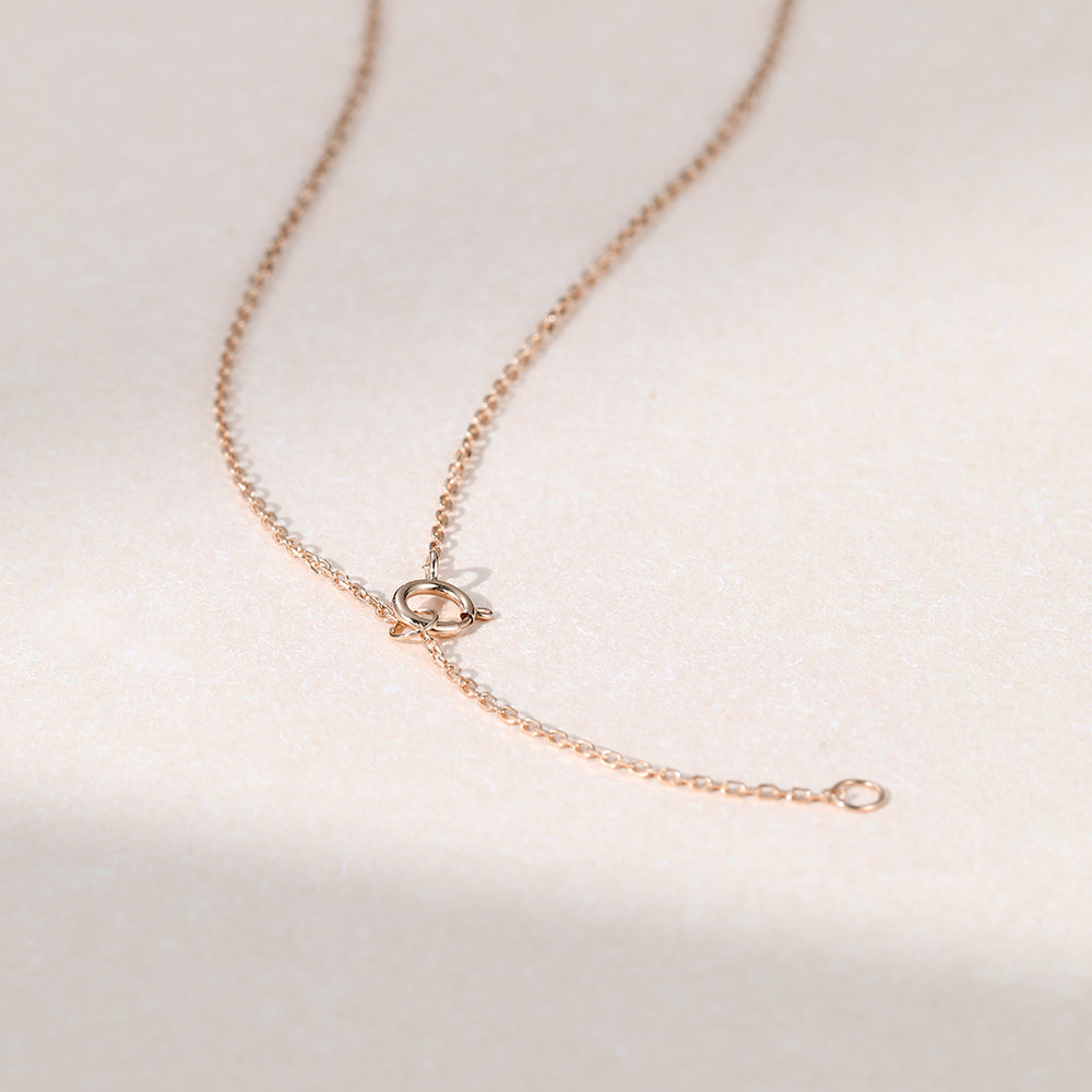 1.05 CT Kite Moissanite Diamond Solitaire Pendant Necklace in Solid Gold 4