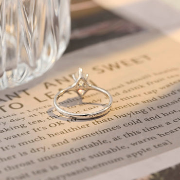Stunning 2.0 CT Marquise Moissanite Engagement Ring with Solitaire Design 2