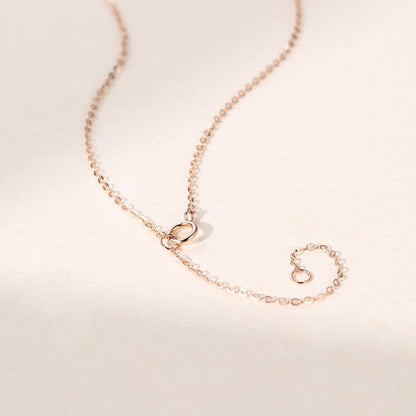 2.0 CT Round Moissanite Diamond Solitaire Pendant Necklace in Solid Gold 4