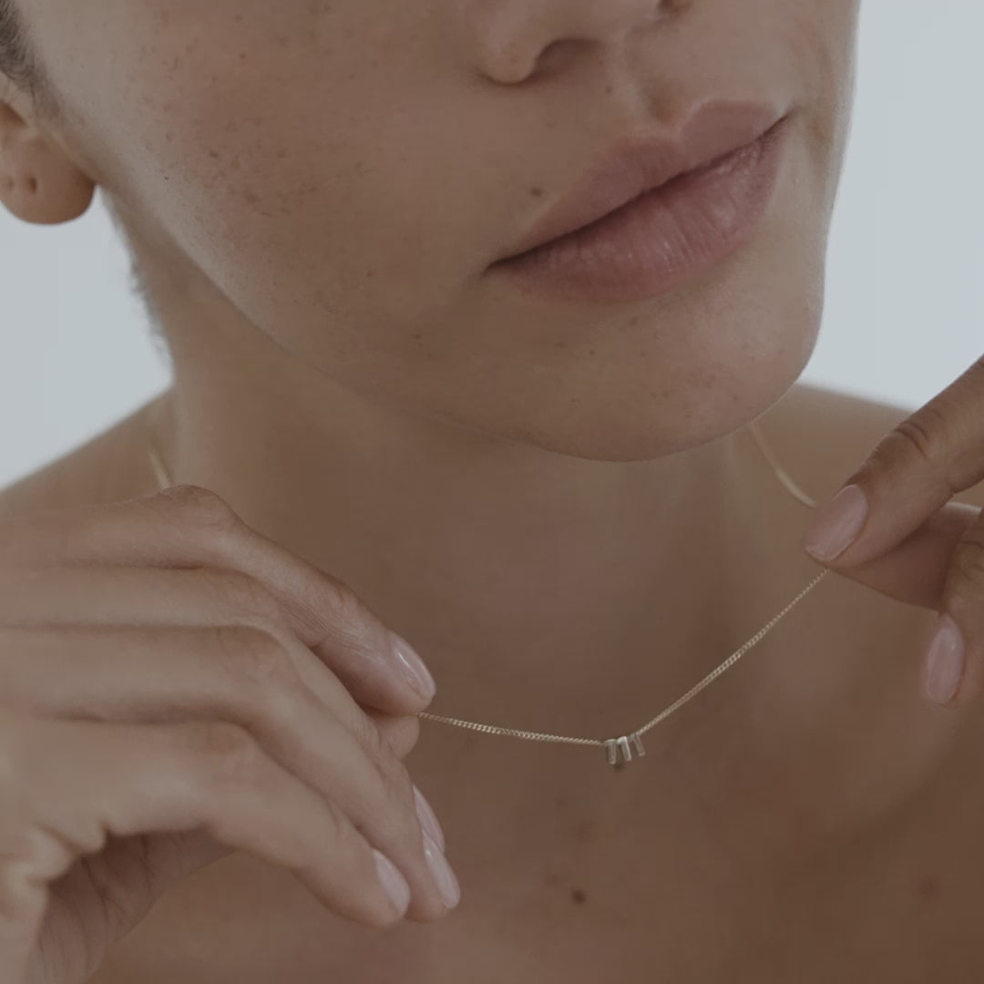 Number Chained Necklace