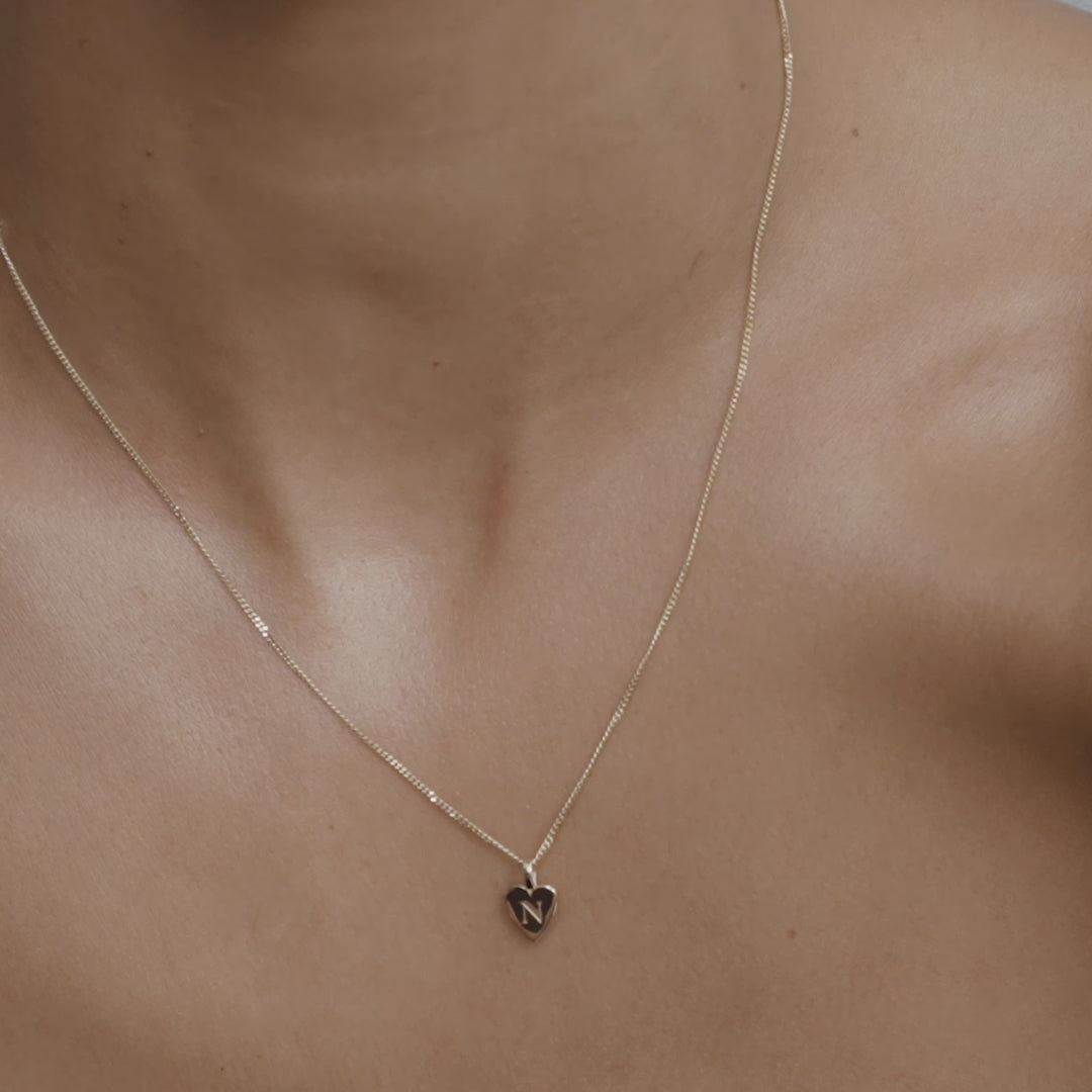 Engravable Heart Necklace