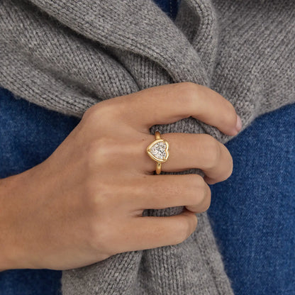 Timeless 2 CT Heart Cut Bezel Solitaire Lab Grown Diamond Engagement Ring